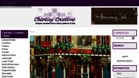 What Chartingcreations.com website looked like in 2016 (7 years ago)