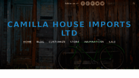 What Camillahouse.com website looked like in 2016 (8 years ago)