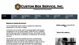 What Custombox.com website looked like in 2016 (8 years ago)