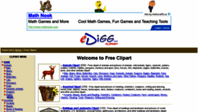 What Clipart.edigg.com website looked like in 2016 (8 years ago)