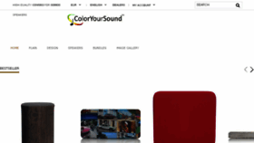 What Coloryoursound.com website looked like in 2016 (8 years ago)