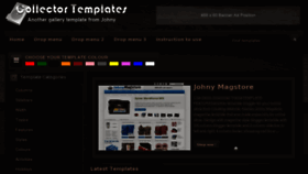 What Collectortemplate.blogspot.com website looked like in 2016 (7 years ago)