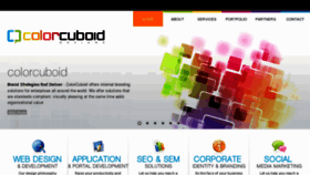 What Colorcuboid.com website looked like in 2016 (8 years ago)