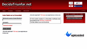 What Comunidad.decidatriunfar.net website looked like in 2016 (7 years ago)