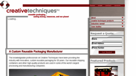 What Creativetechniques.com website looked like in 2016 (8 years ago)