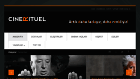 What Cinerituel.com website looked like in 2016 (7 years ago)