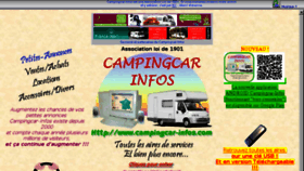 What Campingcar-infos.com website looked like in 2016 (8 years ago)