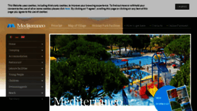 What Campingmediterraneo.it website looked like in 2016 (7 years ago)