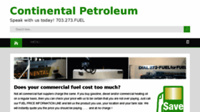 What Continentalpetroleum.net website looked like in 2016 (8 years ago)
