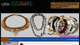 What Clippingpathway.com website looked like in 2016 (8 years ago)
