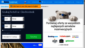 What Ciechocinek.net website looked like in 2016 (8 years ago)