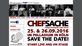 What Chef-sache.eu website looked like in 2016 (7 years ago)