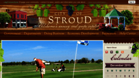 What Cityofstroud.com website looked like in 2016 (7 years ago)