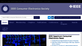 What Cesoc.ieee.org website looked like in 2016 (7 years ago)