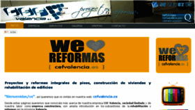 What Cefvalencia.es website looked like in 2016 (7 years ago)
