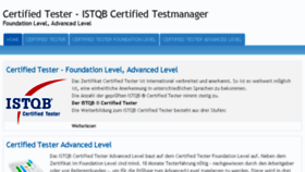 What Certified-tester.info website looked like in 2016 (7 years ago)