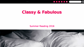 What Classandfab.com website looked like in 2016 (8 years ago)