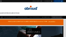 What Couvrir-sa-piscine.abrisud.com website looked like in 2016 (7 years ago)