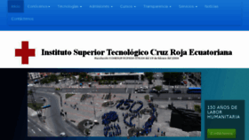 What Cruzrojainstituto.edu.ec website looked like in 2016 (8 years ago)