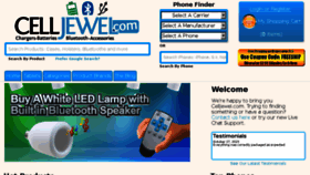 What Celljewel.com website looked like in 2016 (8 years ago)