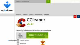 What Ccleaner.en.uptodown.com website looked like in 2016 (8 years ago)