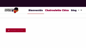 What Chatroulette-espana.es website looked like in 2016 (7 years ago)