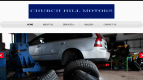 What Churchhillmotors.co.uk website looked like in 2016 (8 years ago)