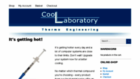 What Coollaboratory.com website looked like in 2016 (8 years ago)