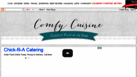 What Comfycook.com website looked like in 2016 (7 years ago)