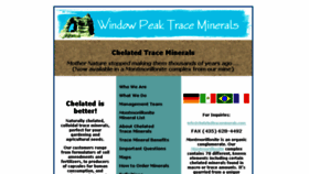 What Chelatedtraceminerals.com website looked like in 2016 (7 years ago)