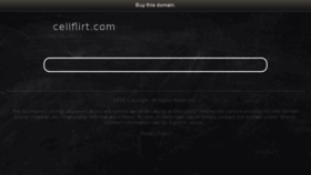 What Cellflirt.com website looked like in 2016 (7 years ago)