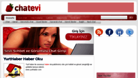 What Chatevi.com website looked like in 2016 (7 years ago)
