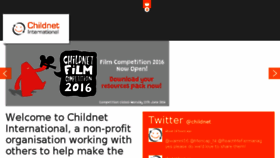 What Childnet-int.org website looked like in 2016 (7 years ago)