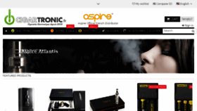What Cigartronic.fr website looked like in 2016 (7 years ago)