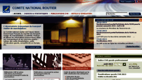 What Cnr.fr website looked like in 2016 (7 years ago)