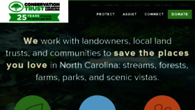 What Ctnc.org website looked like in 2016 (8 years ago)