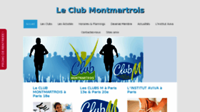 What Club-montmartrois.fr website looked like in 2016 (7 years ago)
