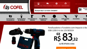 What Cofel.com.br website looked like in 2016 (7 years ago)