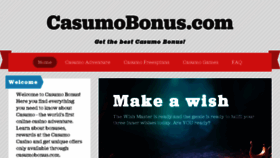 What Casumobonus.com website looked like in 2016 (7 years ago)