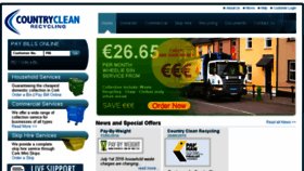What Countryclean.ie website looked like in 2016 (7 years ago)