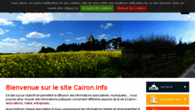 What Cairon.info website looked like in 2016 (7 years ago)