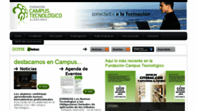What Campustecnologico-algeciras.es website looked like in 2016 (8 years ago)