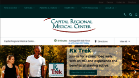 What Capitalregionalmedicalcenter.com website looked like in 2016 (7 years ago)