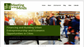 What Cityminded.org website looked like in 2016 (7 years ago)