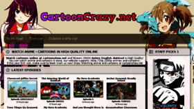 What Cartoonshow.net website looked like in 2016 (7 years ago)