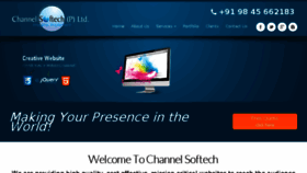 What Channelwebtech.com website looked like in 2016 (7 years ago)