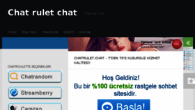 What Chatrulet.chat website looked like in 2016 (7 years ago)