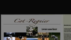 What Cot-regnier.com website looked like in 2016 (7 years ago)