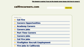 What Calfirecareers.com website looked like in 2016 (7 years ago)