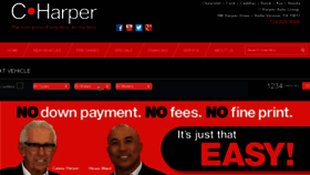 What Charper.com website looked like in 2016 (7 years ago)